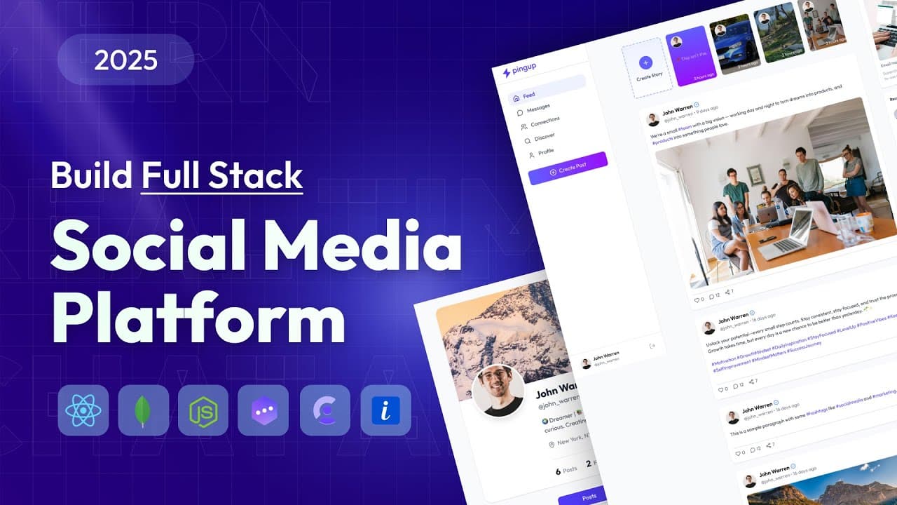 Full Stack Social Media App using MERN Stack
