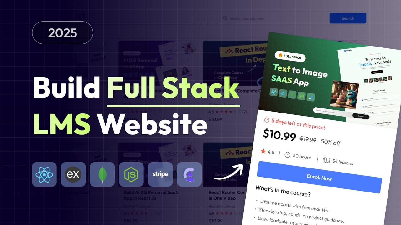 Full Stack LMS App Using MERN Stack