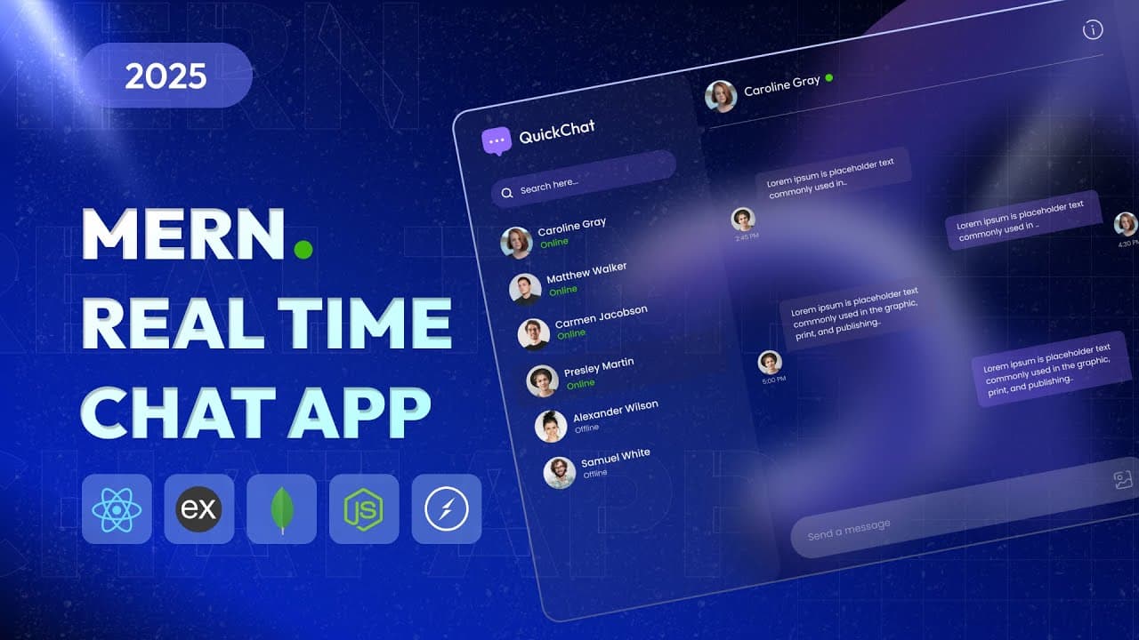 Full Stack Chat App using MERN Stack with Socket.io