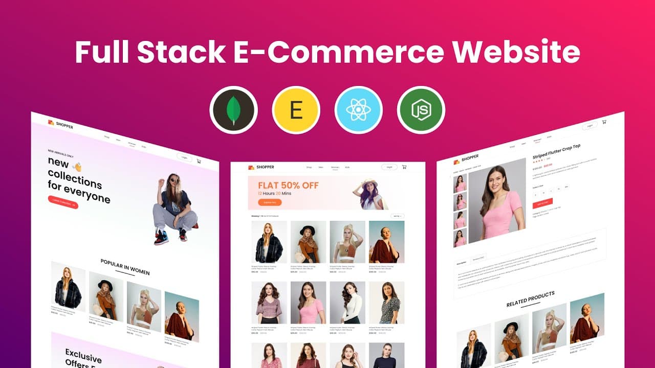 Full Stack E-Commerce App Using MERN
